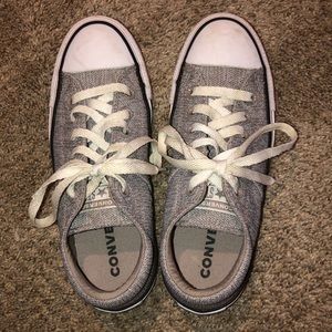 all star converse in gray